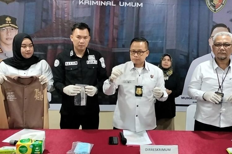 Direktorat Reserse Kriminal Umum (Ditreskrimum) Polda Sumatera Selatan saat melakukan gelar perkara terkait penahanan dokter cabul berinisial MY, Rabu (22/5/2024).