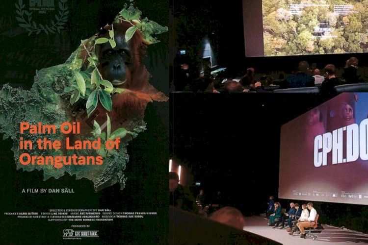 Film dokumenter Palm Oil in The Land of Orangutans menceritakan tentang industri sawit di Indonesia 