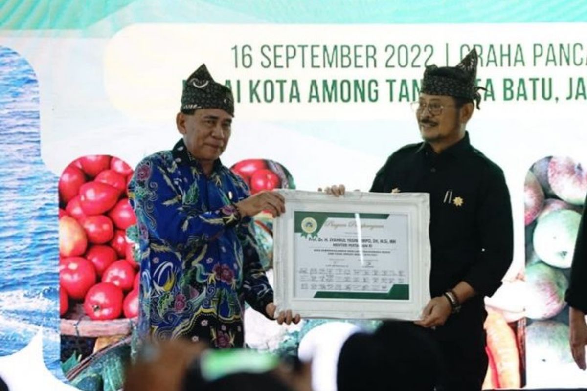 Ketua Kontak Tani Nelayan Andalan (KTNA) Nasional M Yadi Sofyan mengapresiasi Menteri Pertanian Syahrul Yasin Limpo (Mentan SYL) yang memperjuangkan usulan kenaikan Harga Pokok Penjualan (HPP) gabah petani.