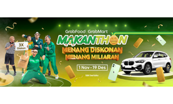 Mega Festival Kuliner GrabFood Makanthon Hadir Lagi, Kini dengan Total Hadiah Rp 2 Miliar