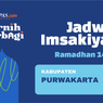 Jadwal Imsak dan Buka Puasa di Purwakarta Hari Ini, 13 April 2023