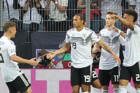 Jerman Vs Estonia, Tim Panser Pesta 8 Gol ke Gawang Lawan