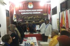 Didukung 11 Parpol, Piter-Daud Daftar Pilkada Keerom