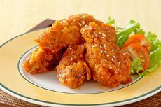 Resep Sayap Ayam Goreng Saus Madu, Bisa Pakai Ayam Fillet 