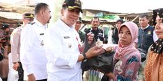 Pj Bupati Tangerang Andi Ony Pimpin Operasi Pasar Bawang Putih Jelang Idul Adha untuk Tekan Inflasi