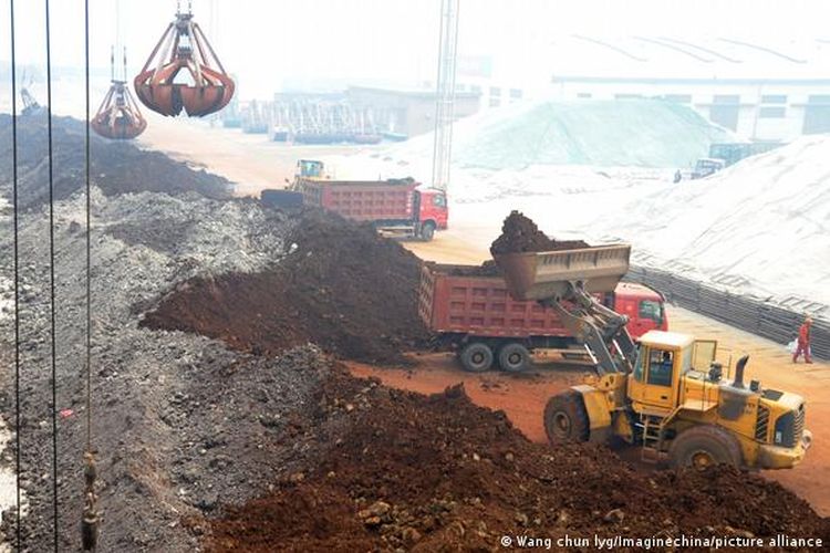 Eropa sangat bergantung dengan ekspor mineral tanah jarang dari China.