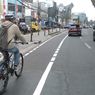 Pesepeda yang Masuk Lajur Jalan Biasa Tak Akan Dikenai Sanksi