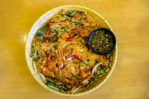 Resep Seafood Pancake Khas Korea, Cara Cepat Masak Cumi-cumi dan Udang
