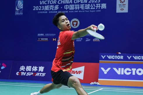 Hasil China Masters 2023, Ginting Gugur Usai Kalah dari Pemain Non-unggulan