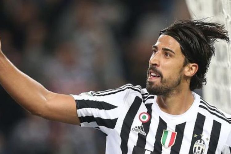 Gelandang Juventus, Sami Khedira.