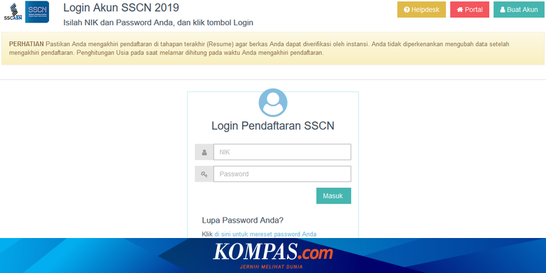 Berikut Link 112 Pemda Di Pulau Jawa Yang Sudah Umumkan Seleksi Administrasi Cpns 2019 Halaman All Kompas Com