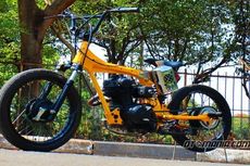 Honda CB125 Disulap Jadi Sepeda BMX