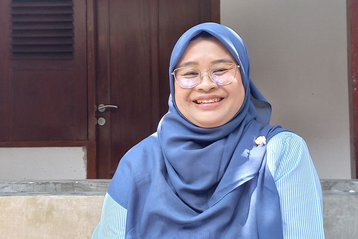 Rini orangtua Afa saat menceritakan pengalamannya mengasuh anak gifted ditemui di Sleman, Yogyakarta, DIY, Rabu (16/10/2025)