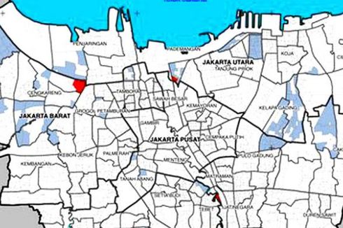 Ini Dia Peta Digital Banjir Jakarta Hari Ini 