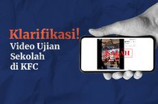 INFOGRAFIK: Beredar Kabar Keliru Pelajar SD Sedang Ujian di KFC, Bagaimana Faktanya?