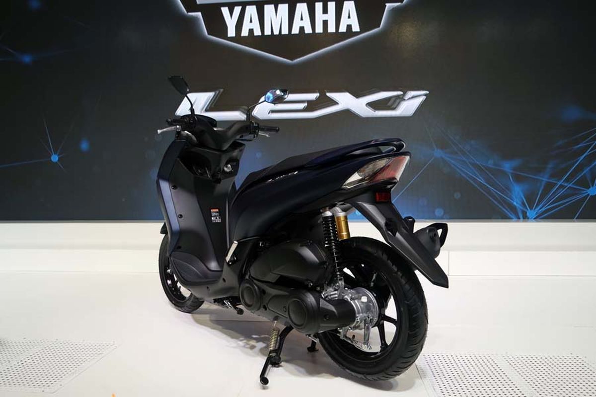 Yamaha Lexi 125 meluncur di Jakarta, Jumat (26/1/2018).