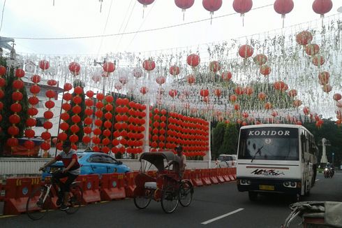 Dihiasi 5.000 Lampion, Pasar Gede Solo Jadi Tempat Warga Berswafoto