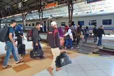 Pelat Andas Miring, Sejumlah Kereta Relasi Purwokerto-Surabaya Terlambat