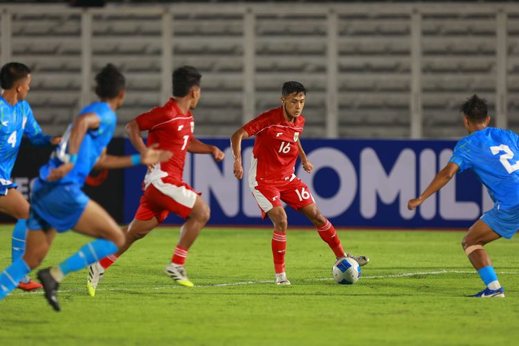 Hasil Laga Timnas U23 Indonesia vs India, Garuda Muda Kalah 1-2