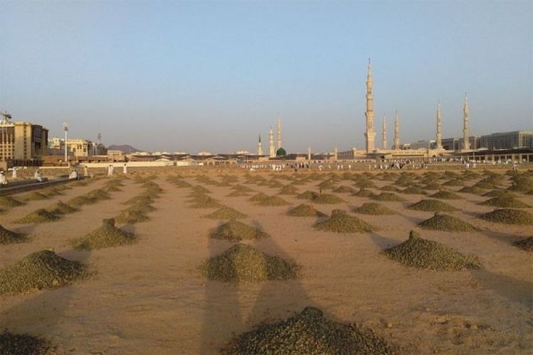 Pemakaman Baqi di Kota Madinah, Arab Saudi. 