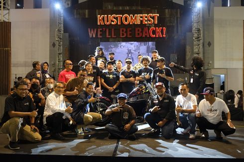 Pameran Modifikasi Kustomfest 2022 Sedot 25.000 Pengunjung