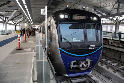 Dalam Dua Jam, Tiket Uji Coba Kereta MRT untuk 12 Maret Habis