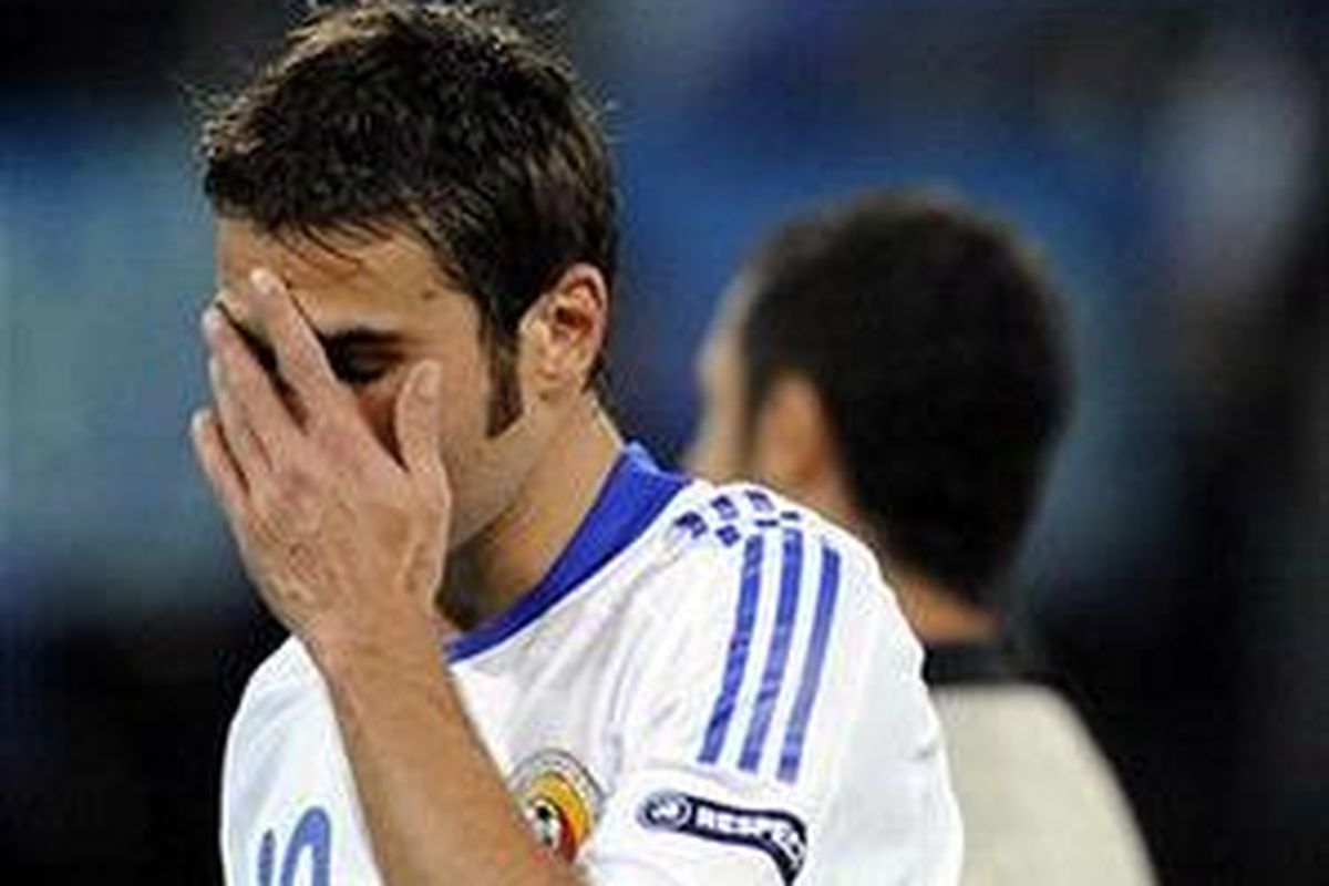 Penyerang Fiorentina, Adrian Mutu.