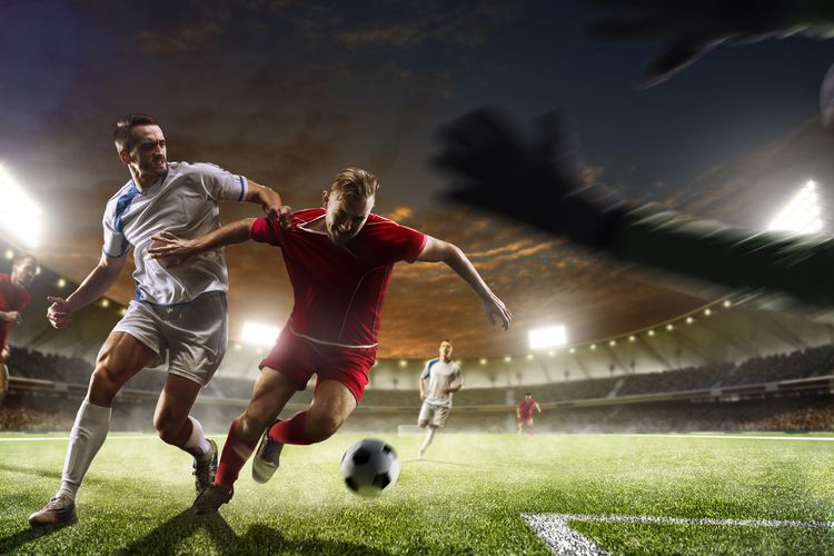 Ilustrasi sepak bola.