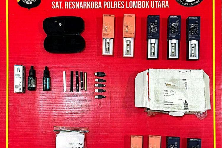 Polisi Tangkap WN Australia Pemilik Narkotika Jenis Baru Berbentuk Cairan Vape