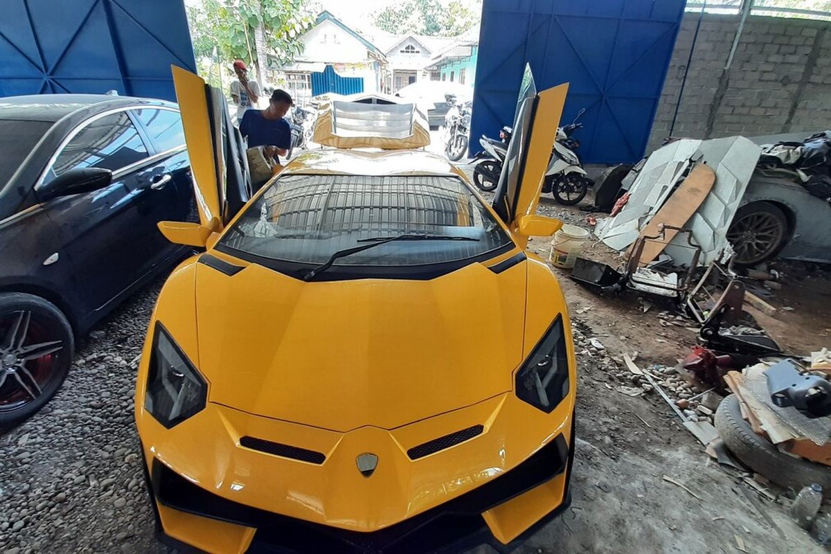 Video Viral Lamborghini Dibuat di Gunungkidul, Ini Cerita Pembuatnya