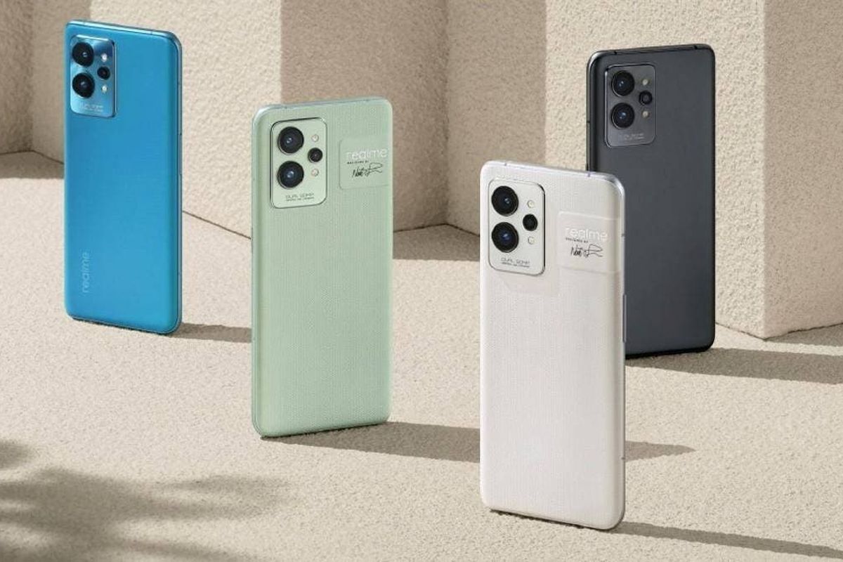 Realme GT 2 dan GT 2 Pro hadir dengan pilihan warna Paper White, Paper Green, Steel Black, Titanium Blue.