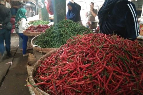 Musim Hujan, Harga Cabai Merah di Tasikmalaya Naik 300 Persen