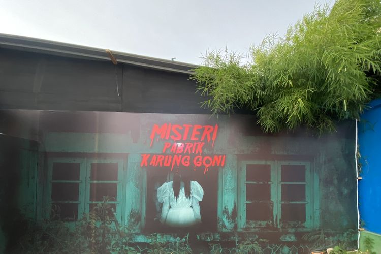 Wahana rumah hantu Misteri Pabrik Karung Goni di Munggur Park Klaten
