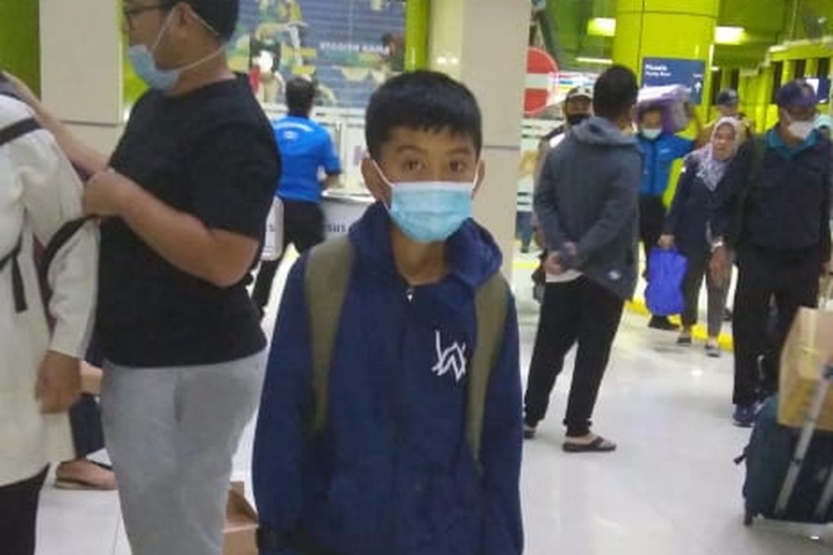 Seorang anak berusia 11 tahun bernama Dyaza Iftikhar Amriel disebut sudah sering bolak balik Yogyakarta-Jakarta naik KAI sendirian.