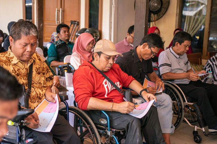 Nusantara Infrastructure bangun ekosistem UMKM inklusif untuk penyandang disabilitas. 