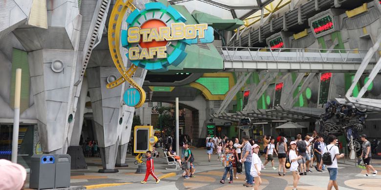 Universal Studios Singapore, Rabu (8/2/2017). Tempat wisata yang berada di Pulau Sentosa ini bisa dibilang wajib dikunjungi wisatawan saat melancong ke Singapura termasuk wisatawan Indonesia.