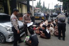 20 Pelajar SMA Diamankan Polisi akibat Tawuran di Bangbarung Bogor