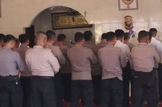 Shalat Gaib untuk AKBP Muhammad Yoga di Polres Boyolali