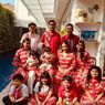 Lebaran, Keluarga Raffi Ahmad Kompak Pakai Busana Serba Merah