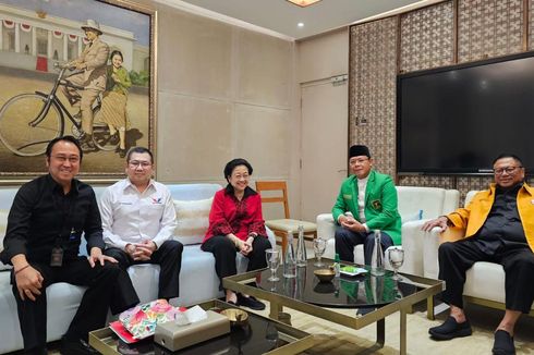 Para Ketum Parpol Pengusung Ganjar Lakukan Pertemuan Tertutup dengan Megawati