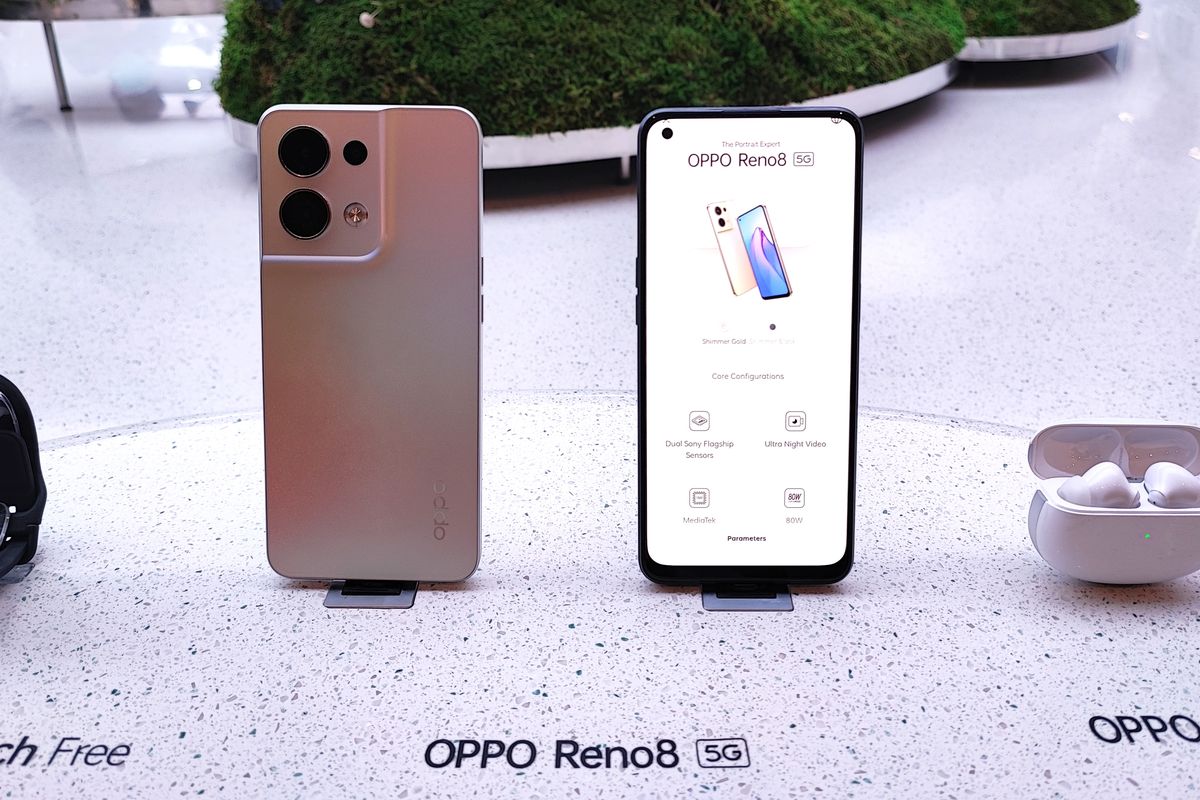 Oppo Reno 8 5G.