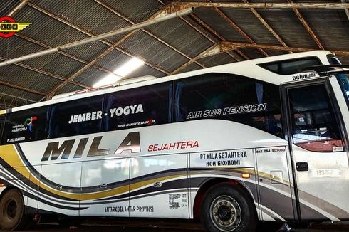 Harga Tiket Bus Mila Ekonomi Jurusan Banyuwangi-Yogyakarta Terbaru