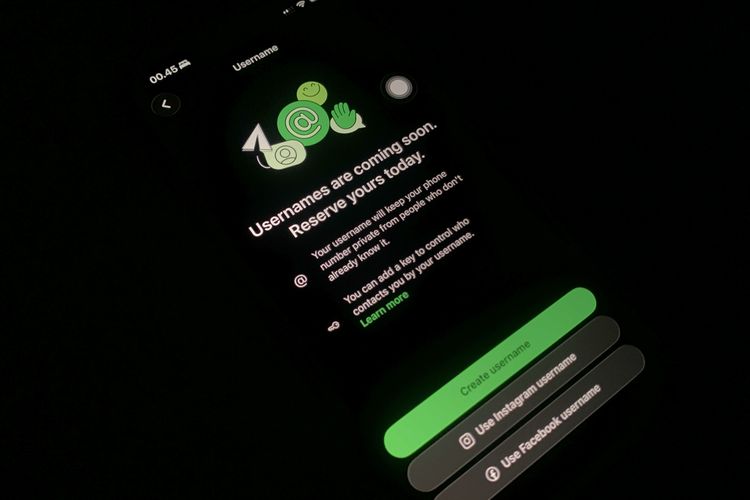 Muncul Menu Baru “Username” di WhatsApp, Apa Fungsinya?