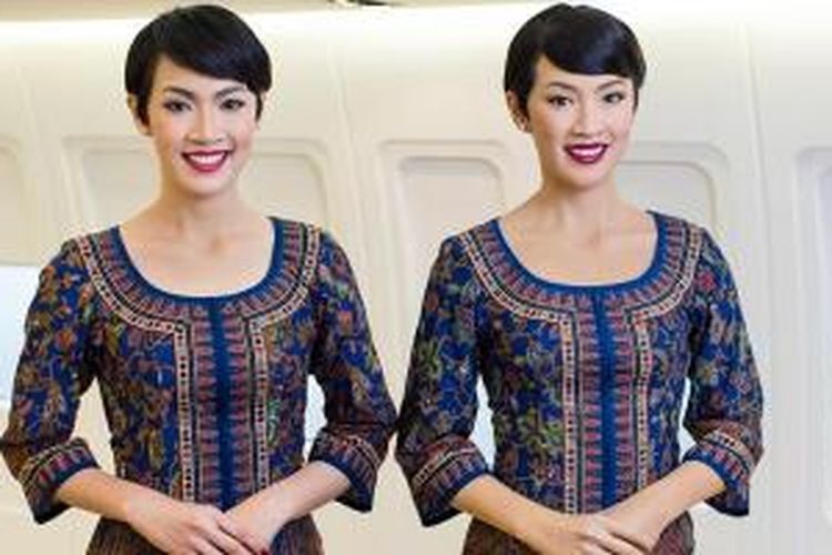 Patung lilin Singapore Girl diluncurkan Rabu (4/3/2015). Model patung lilin tersebut adalah Nur Surya Binti Mohammad Ambiah, seorang pramugari Singapore Airlines yang bergabung pada tahun 2007.