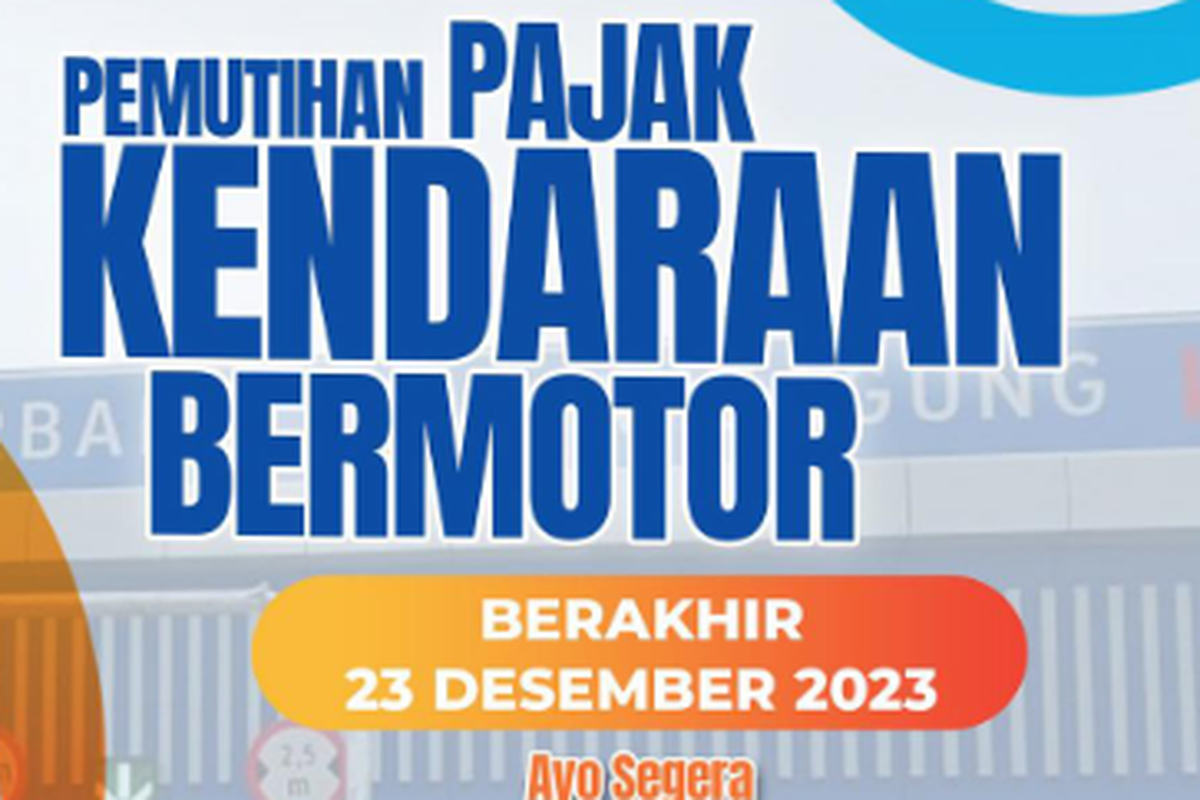 Pemutihan pajak kendaraan bermotor di Sumatera Selatan sampai 23 Desember 2023