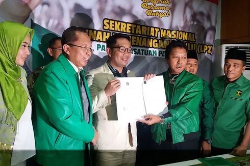 PPP Resmi Dukung Ridwan Kamil pada Pilgub Jabar 2018