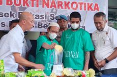 Seperti Ini Cara Polsek Bekasi Selatan Musnahkan 6,7 Kilogram Sabu dan 300 Butir Ekstasi