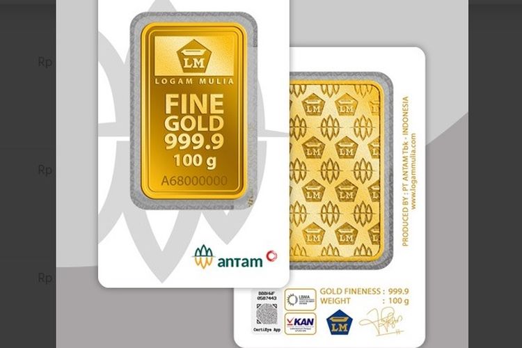 Perbedaan emas Antam dan UBS dari sisi ukuran sampai dengan harga