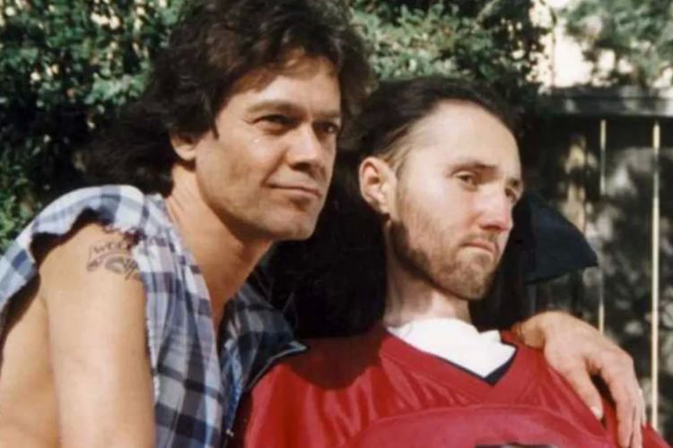 Eddie Van Halen bersama Jason Becker