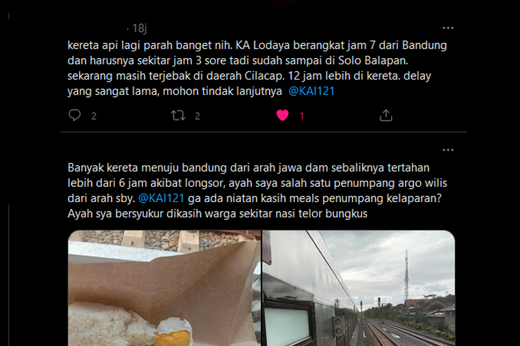 penyebab kereta api tertahan